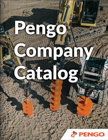 Pengo style Utility Auger Dirt Pilot FH105-I Pengo Style 